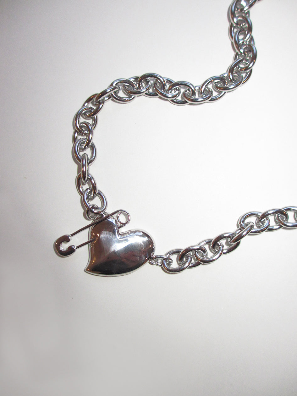 SELMA HEART NECKLACE CHAIN – Rimor Jewelry