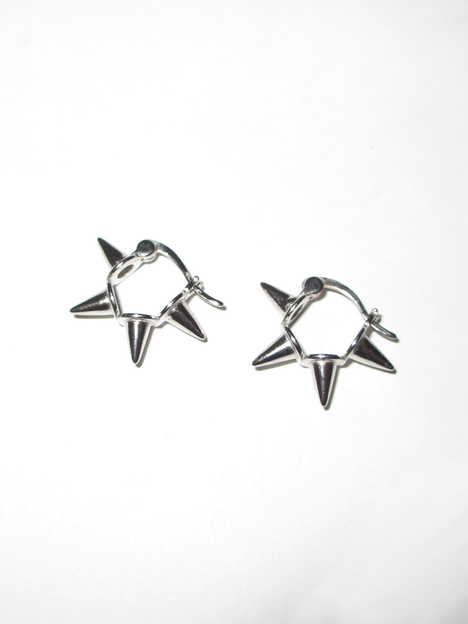 SPIKE HOOP EARRINGS – Rimor Jewelry
