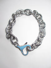 Load image into Gallery viewer, BABY BLUE HEART CLASP BRACELET