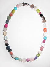 Load image into Gallery viewer, MULTI ROCK NECKLACE #4 18 INCHES