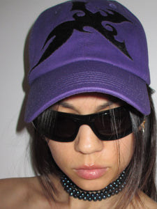 THE SELMA CROSS CAP PURPLE (IN STOCK)
