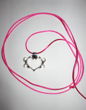 Load image into Gallery viewer, SELMA HEART WRAP NECKLACE PINK