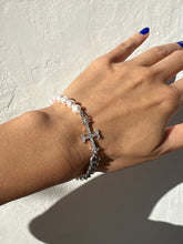 Load image into Gallery viewer, THE ADAMAS PEARL CHAIN BRACELET
