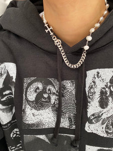 THE ADAMAS ROSARY CHAIN CHOKER