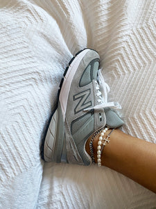 THE SILVER CHAIN ANKLET