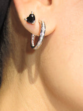 Load image into Gallery viewer, THE BLACK DEVIL EARRINGS
