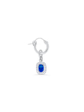 Load image into Gallery viewer, BLUE GEM EARRING