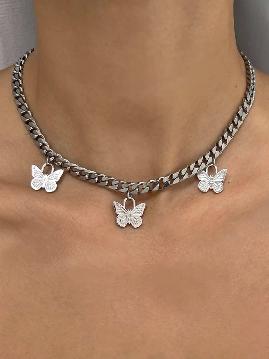 BUTTERFLY CHARM CHAIN