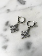 Load image into Gallery viewer, FLEUR DE LIS EARRINGS