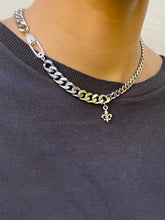 Load image into Gallery viewer, THE DIMIDIUM CHAIN CHOKER SILVER