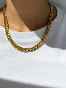 GOLD FLAT LINK CHAIN