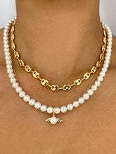Load image into Gallery viewer, THE PEARLY ANGEL NECKLACE GOLD