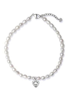 THE MINI VENUS BAROQUE PEARL CHOKER SILVER
