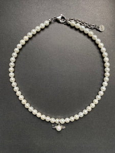 THE PEARLY ANGEL NECKLACE SILVER