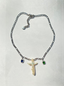 GEMMA CROSS FIGARO CHAIN