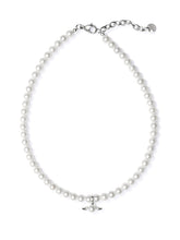 Load image into Gallery viewer, THE PEARLY ANGEL NECKLACE SILVER