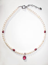 Load image into Gallery viewer, THE RUBY PEARL CHOKER