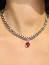 Load image into Gallery viewer, THE RUBY CHAIN CHOKER