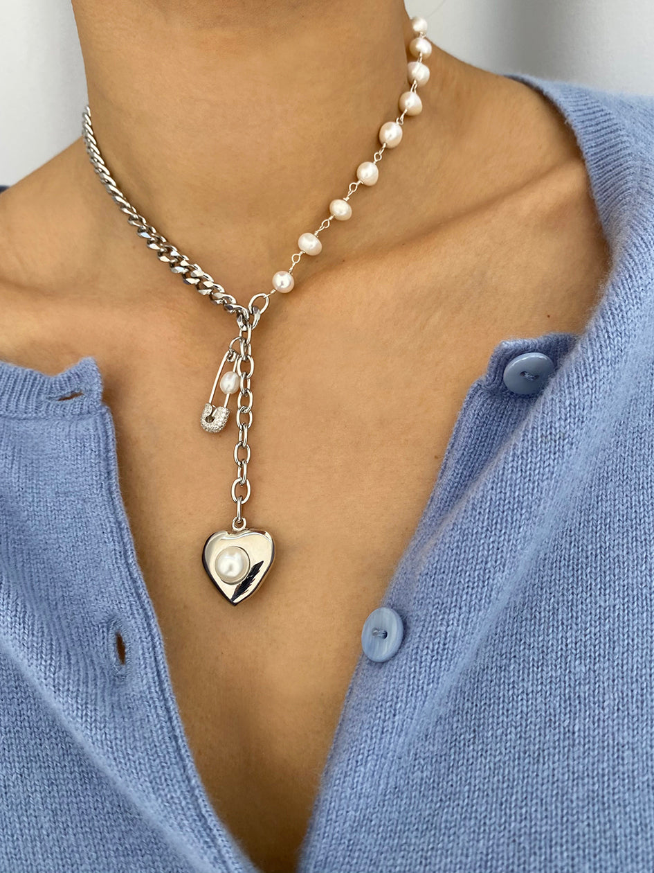 Glory Diamond Rosary Necklace | TatiRocks Jewelry