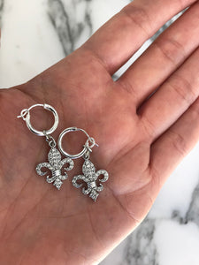 FLEUR DE LIS EARRINGS