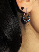 Load image into Gallery viewer, THE BLACK DEVIL EARRINGS